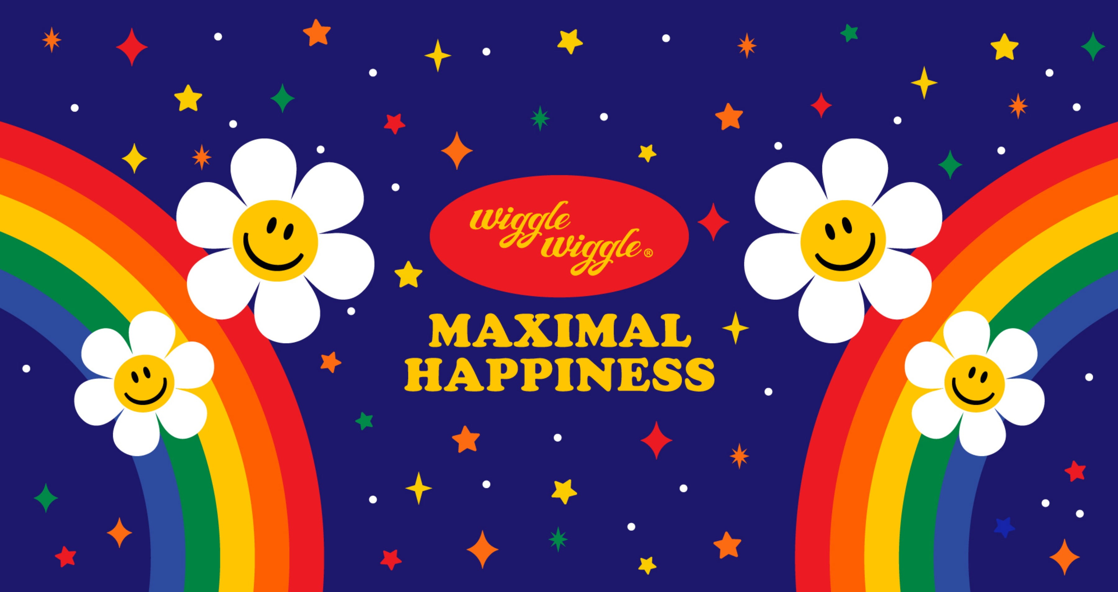 스마일위러브와 위글위글 로고 사진, wigglewiggle maximal happiness